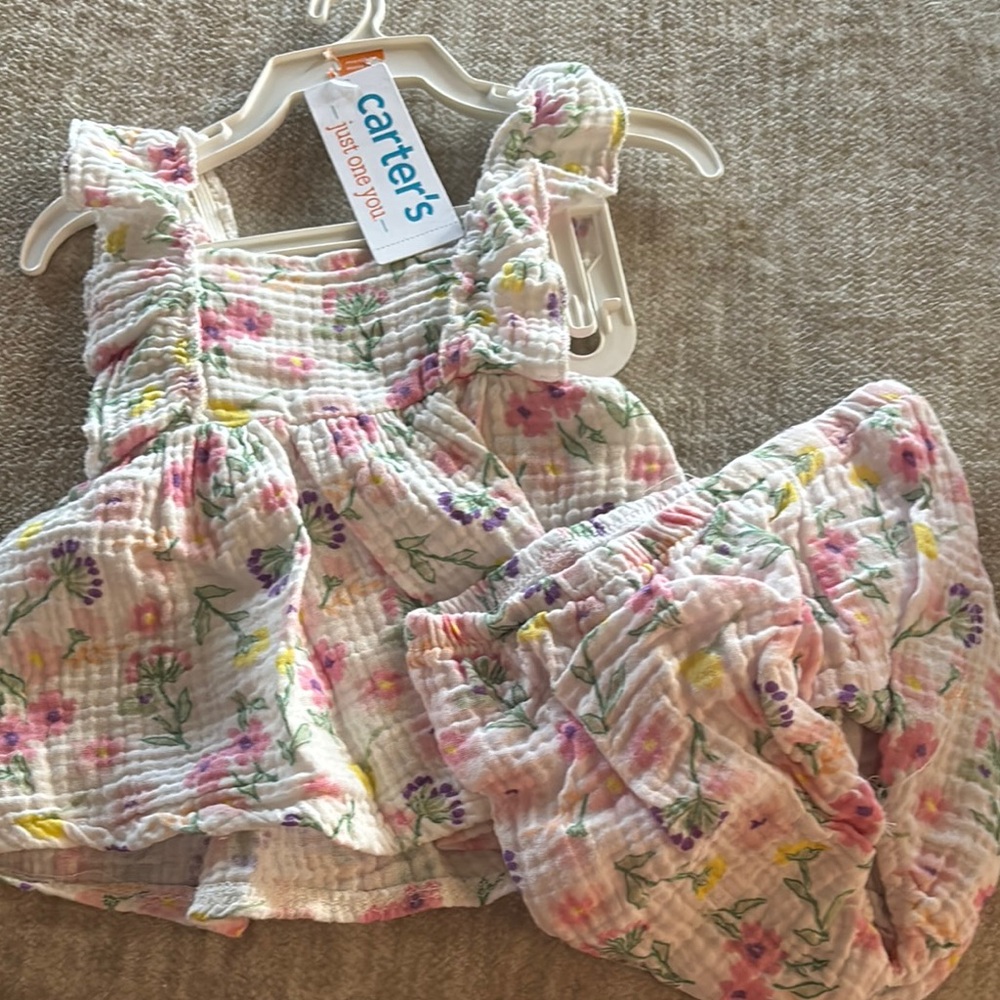 Carter's Floral Baby Set
